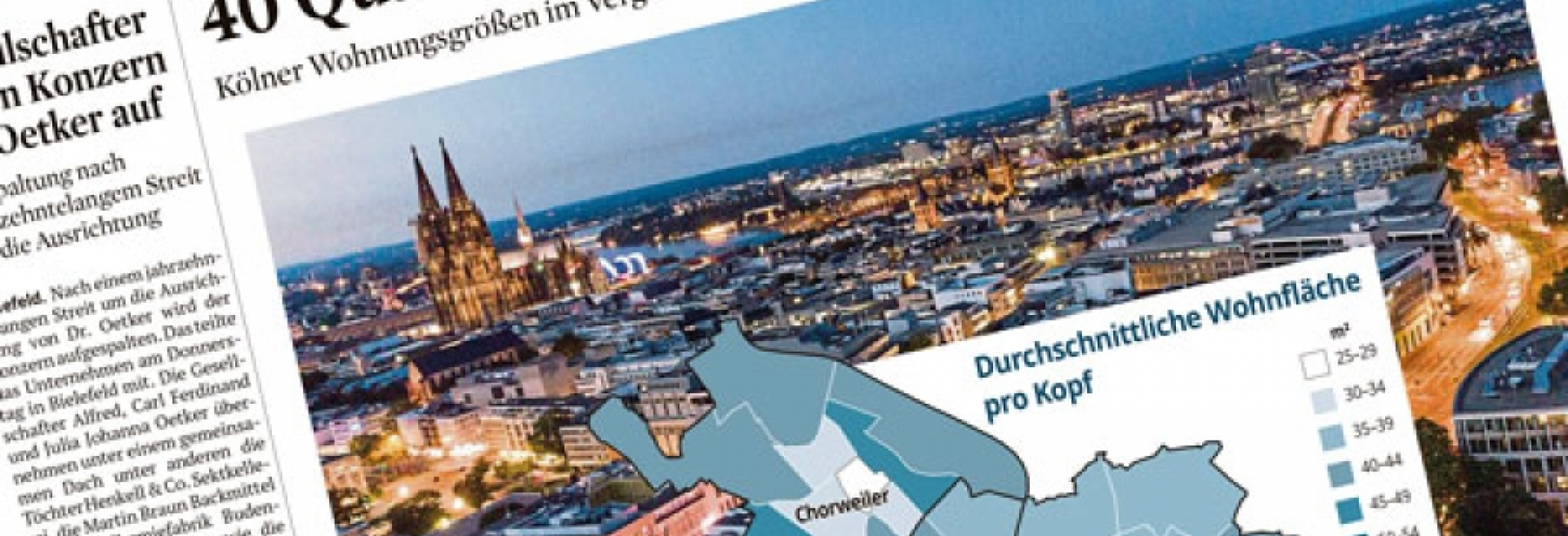 Pro Kopf-Wohnfläche: Lindenthaler liegen vorne